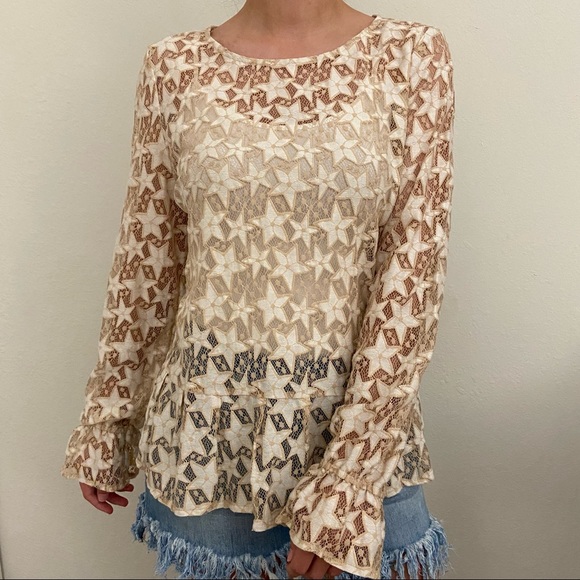 MGirls | Star Blouse | Size Large - Picture 1 of 7